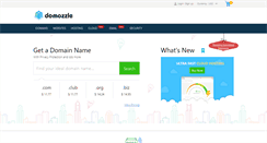 Desktop Screenshot of domozzle.com
